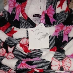 Cozy Bow Patterned Women's Robe